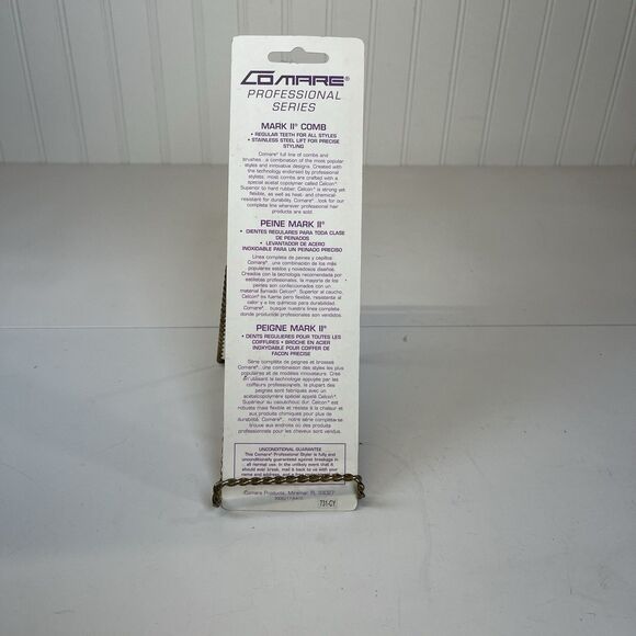 New Mark II Comb Pick Professional Series Comare‎ C3330001 Stainless Steel Lift - Picture 3 of 6